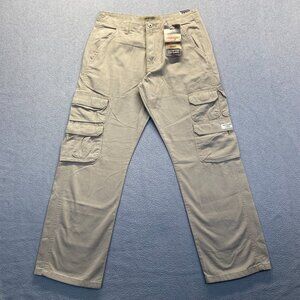 Wrangler Authentic Pants Adult 30X29 Beige Cargo Pants,Mens,Relaxed,Straight Leg